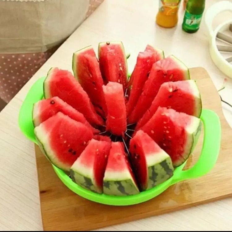 Stainless Steel Watermelon Cutter, Watermelon Slicer, Fruit and Vegetable Cutter Stainless Steel Watermelon Cutter, Watermelon Slicer, Fruit and Vegetable Cutter